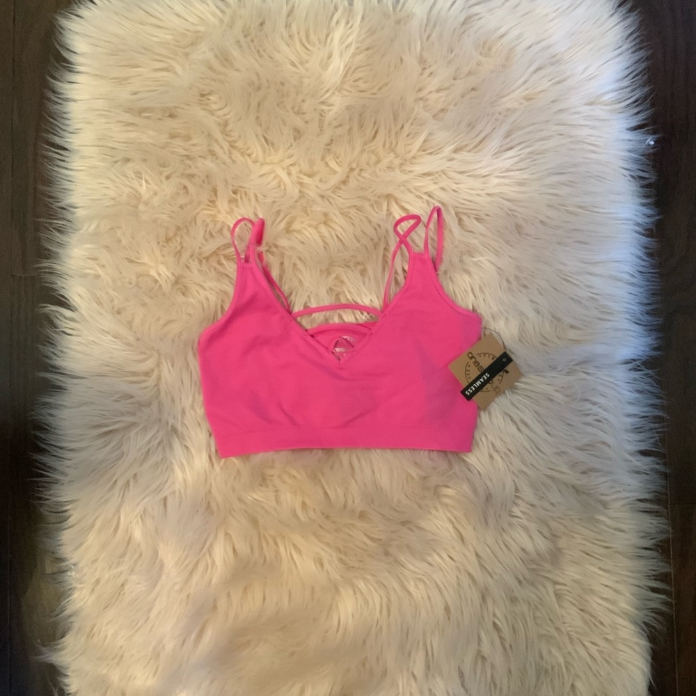 Pink Bralette, Small/Medium